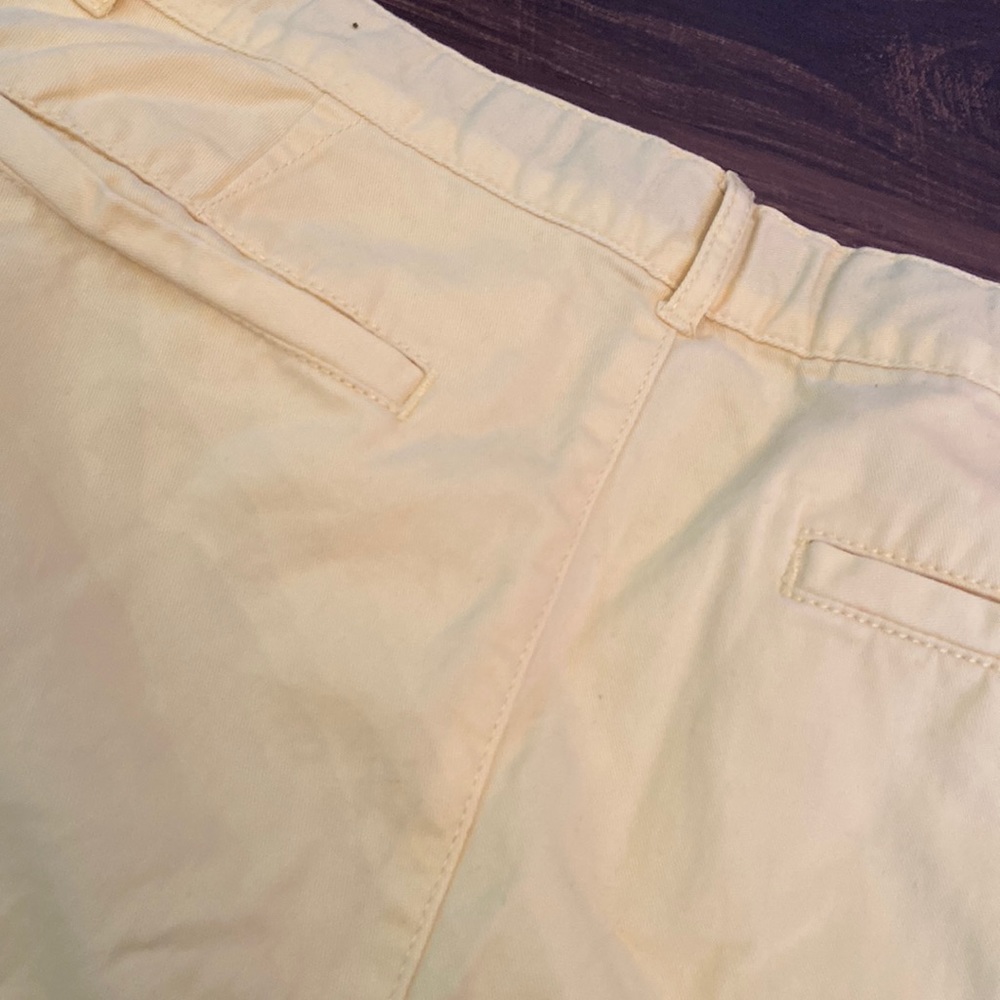 Big Boys Buttercream Yellow Chino Summer Shorts - Picture 7 of 7